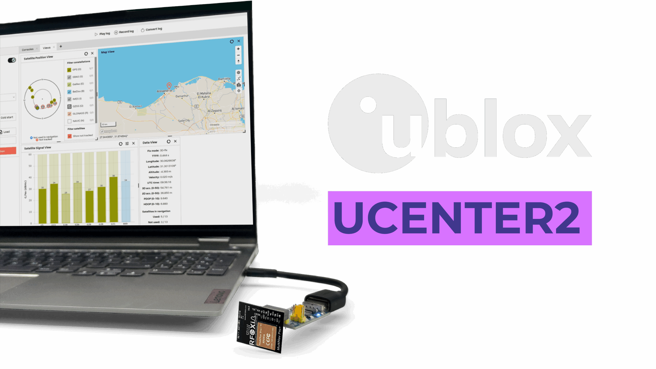 U-CENTER Software
