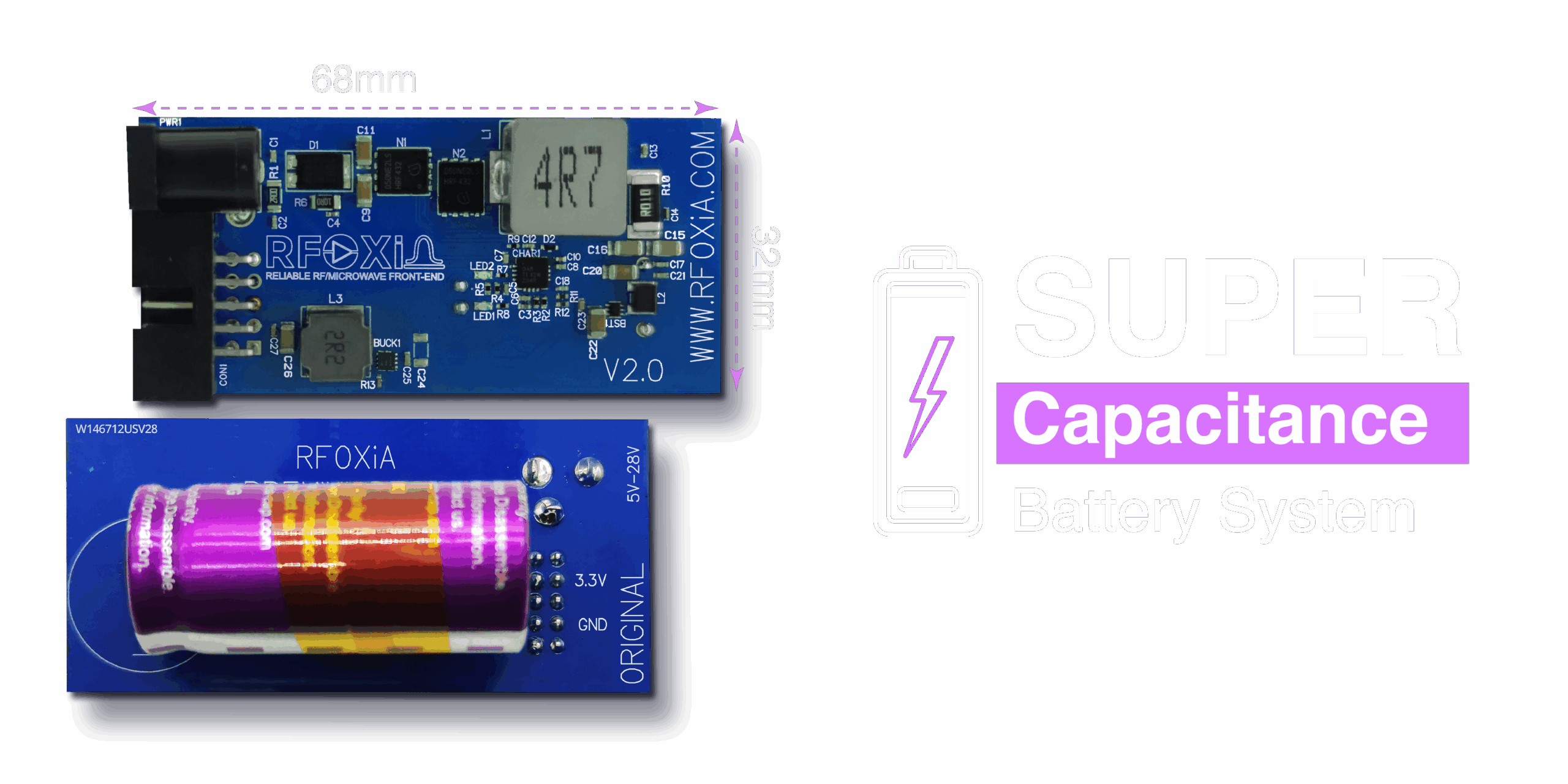 Super-Capacitor Battery